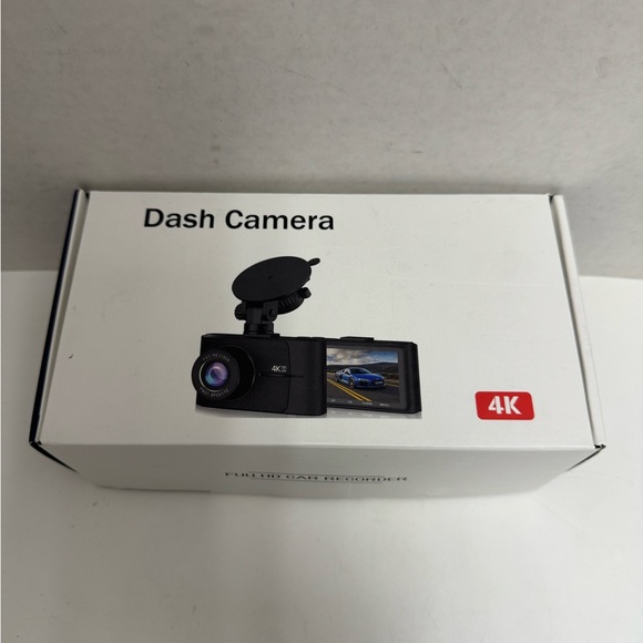 4K Dash Cam Front & Rear 1080P Dual Full HD Recorder W/Built-in Wi-Fi GPS New - Picture 8 of 8